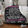 1pc Wedding Anniversary Gift Blanket - Perfect Gift for Birthdays, Christmas & Halloween- Soft, Warm & Versatile yy250909081