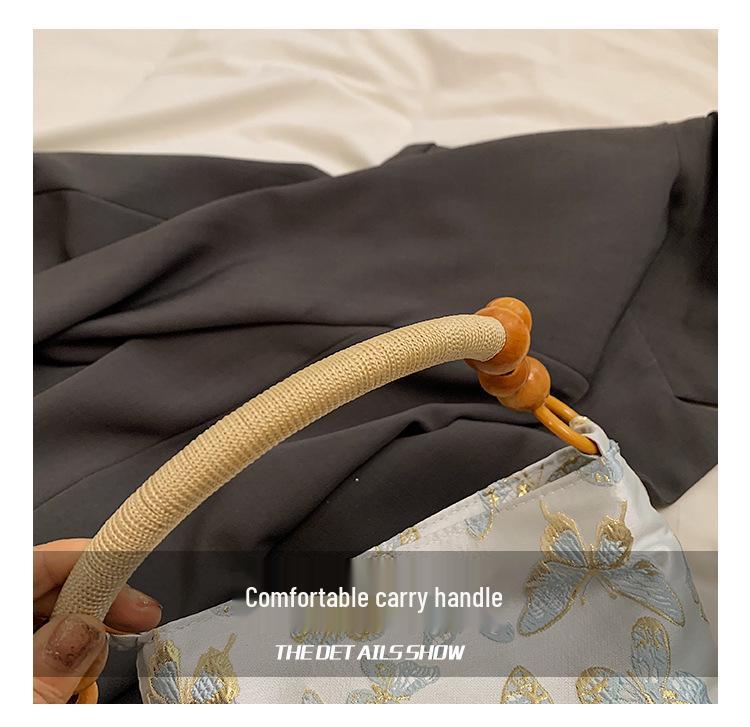 Summer Butterfly Chic Women's Underarm Tote Handbag 2025 National Tide Edition