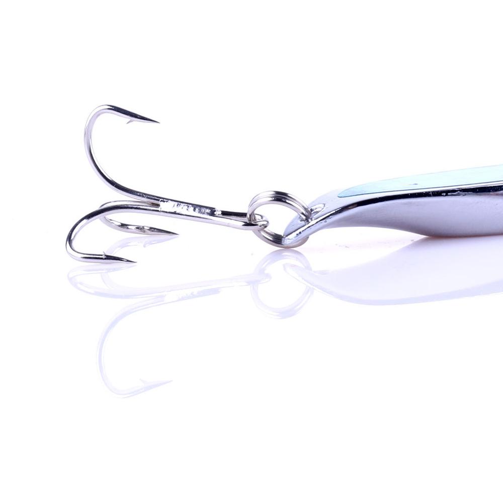 5PCS Metal Spinner Spoon Trout Fishing Lure Hard Bait Sequins Artificial Bait Spinner Fishing Lure