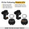 M MATI 2 st Huvlåsspärrar + Genomföringar & Brickor Kit för Polaris RZR 570 800 900 7081500