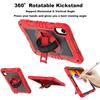 Pouzdro na tablet Xiaomi Redmi Pad 2 Silikonové + PC Nárazuvzdorný kryt s podpěrou a ramenním popruhem