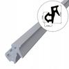 Burlete para ventanas de PVC S-1126 VEKA GRIS 1m