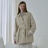 Belted Huf Trench Coat for Women