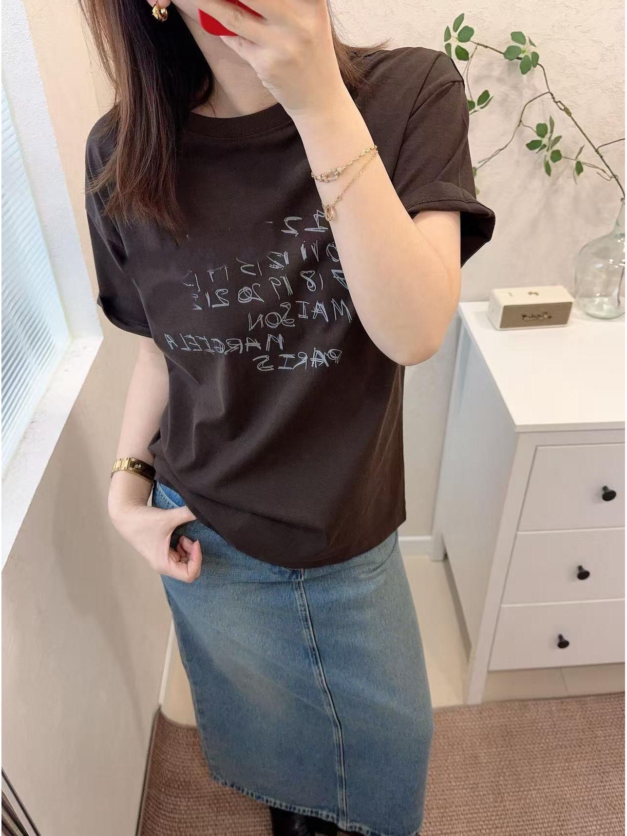 M6 Retro Washed Digital Print Unisex T-Shirt, Early Spring 2026 Collection Small кофейный