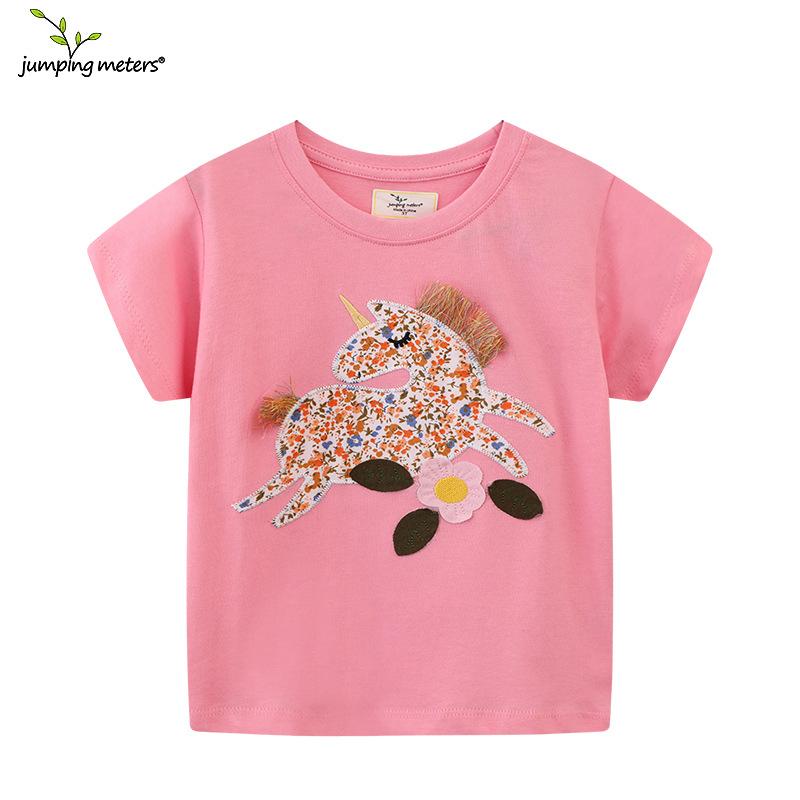 Little maven 2026 Summer Cartoon Unicorns Prints Children t-shirts New Baby Boys Girls Shirts Tops Clothes Kids Clothes