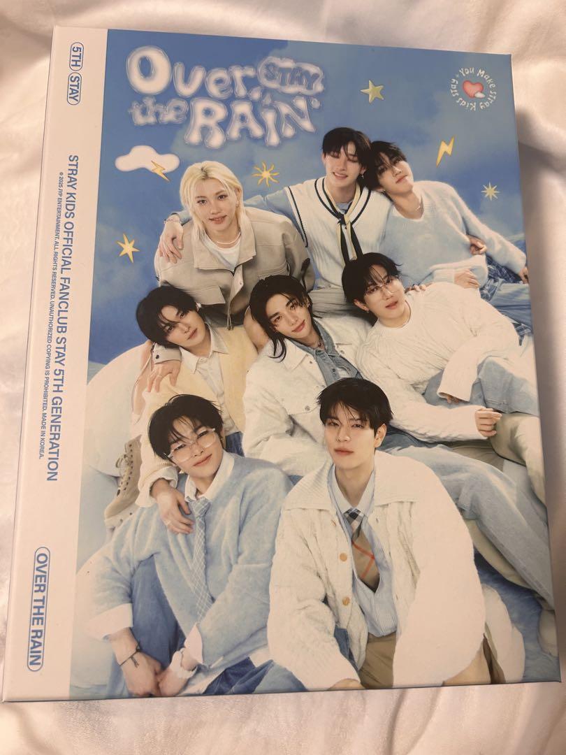 

[USED] Stray Kids Over the Rain 5th Generation Korean FC Set No Missing Items