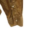 Armani Exchange Long Sleeve Cotton Shirt M Camel Elbow Patch Men's Used