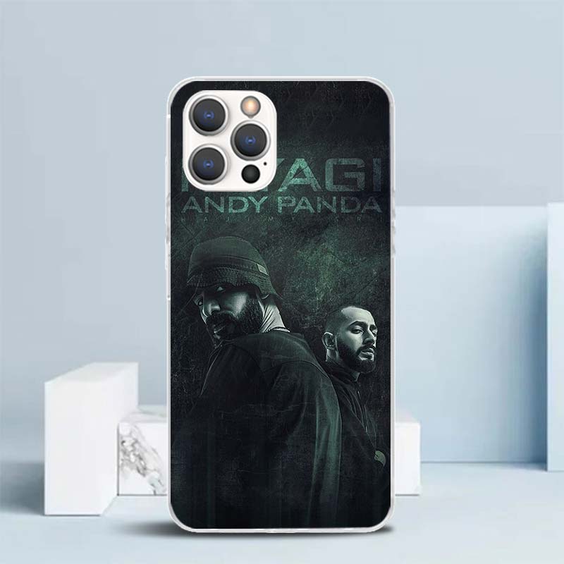 MiyaGi Andy Panda Soft Cover for iPhone 16 17 Air 15 14 Pro Max 16E Phone Case 13 Mini 12 11 7 SE 8 Print Pattern Fit Cases 16 1