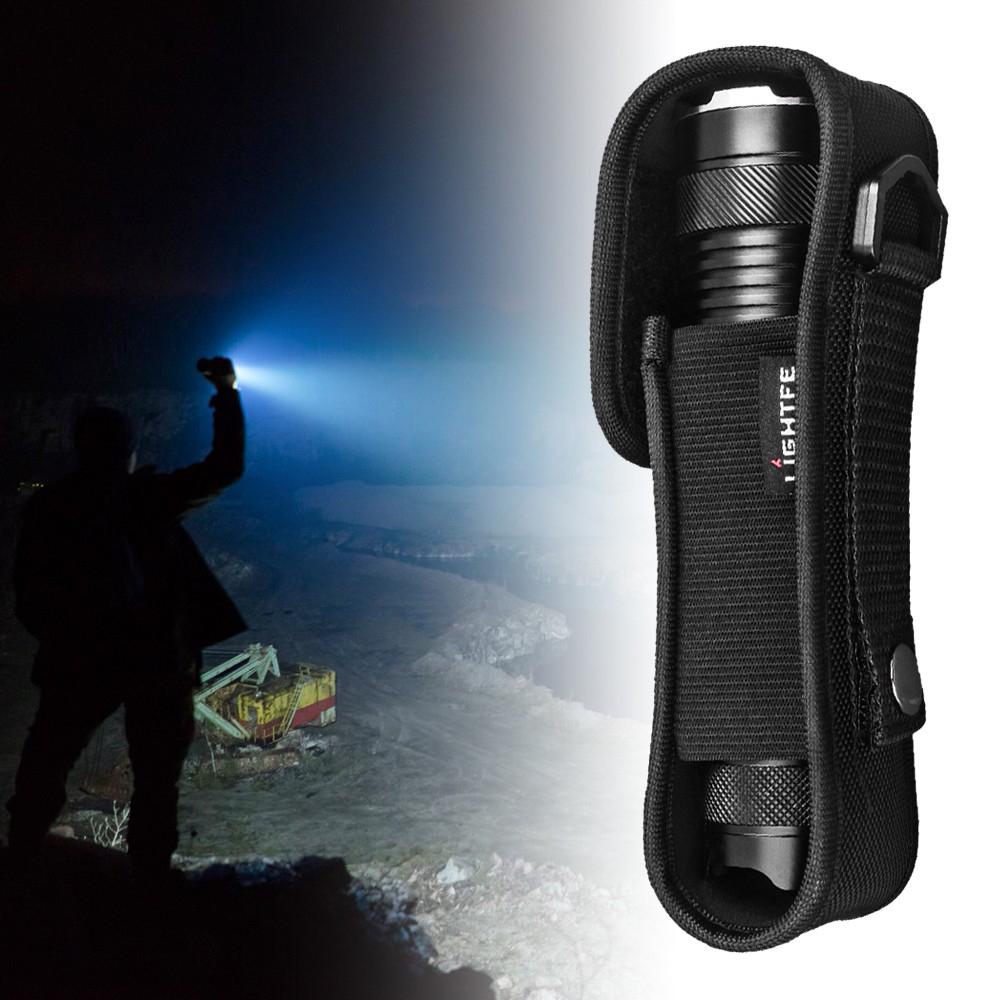 Sacoche de Camping en Nylon T305/T309/T410 Manchon pour Lampe Torche Pochette pour Lampe de Poche Support de Ceinture pour Lampe de Poche