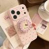 Cute Pink Rabbit Magnetic Phone Case for iPhone 16, iPhone 17, and iPhone 17 Pro Max