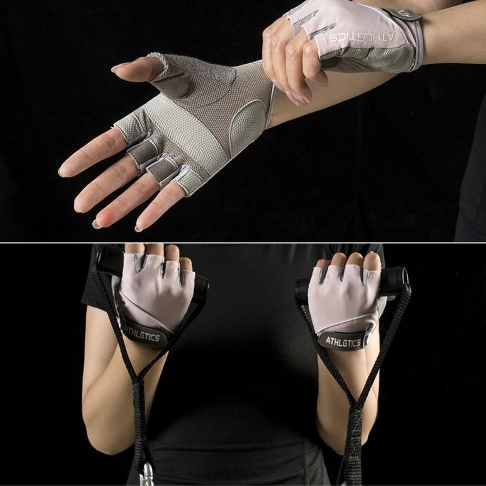 Sweat Absorption Workout Gloves Half Finger Weight Lifting Glove Comfortable Cycling Gloves Gym