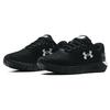 Under Armour Women's Charged Rogue 2.5 Rip Running Shoes Black Metallic Silver 3025246-001