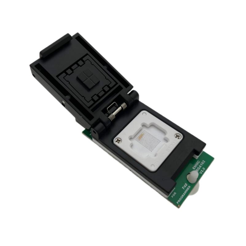 EMMC BGA162 Adapter Socket for T48 Programmer V2.0 Double Head Probe Socket Adapter For Circuit Programming Enthusiasts
