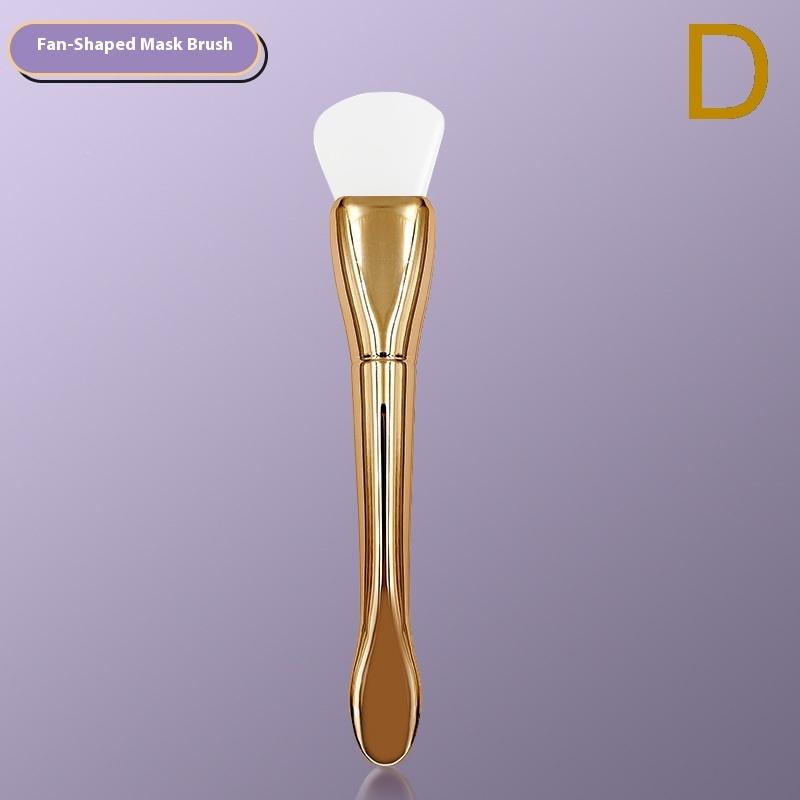 

1 шт. силиконовая щетка для маски с двойной головкой для размазывания очищающей грязевой маски для лица специальный косметический инструмент для гелевых грязевых масок для лица кремов D