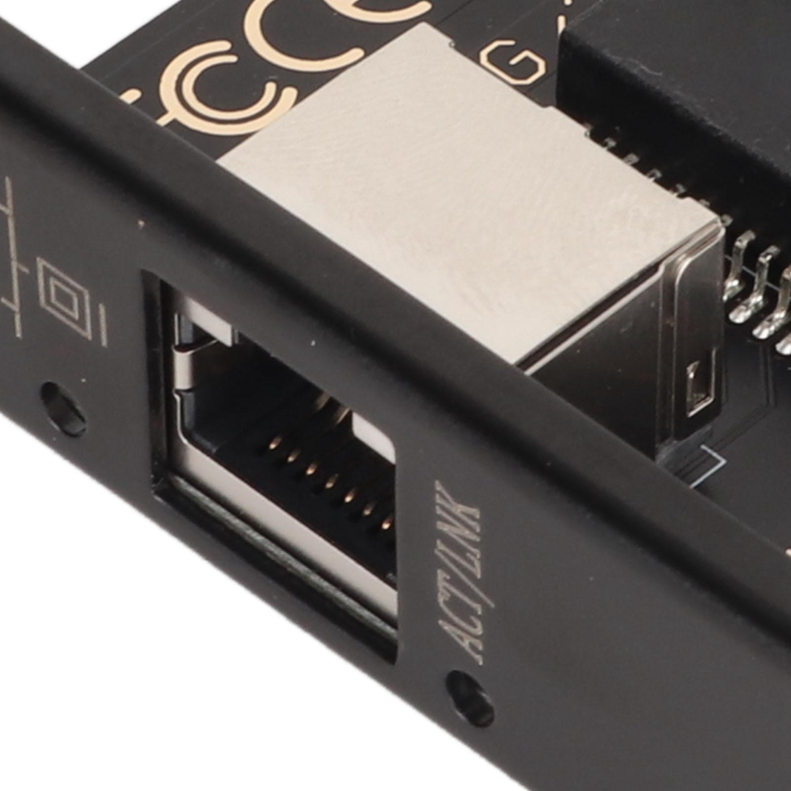 

PCIe Network Card 1010010002500Mbps Gold Plated Pin Aluminium Alloy Gigabit Ethernet Card for