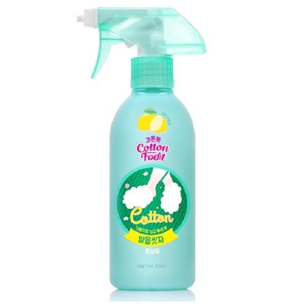 EIN: DER KÖRPER Waschen wir Füße Baumwollfußshampoo 385ml