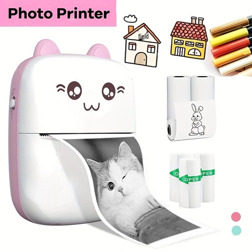 C9 Mini Cartoon Wireless Bluetooth Thermal Label Printer