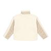Adidas Originals Sherpa Color Block Stand Collar Fleece Sports Jacket Women Jacket Off-White HC6603