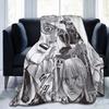 Armin Arlert Attack on Titan Blanket Velvet Winter Portable Super Soft Throw Blanket for Bedding Car Bedding Throws