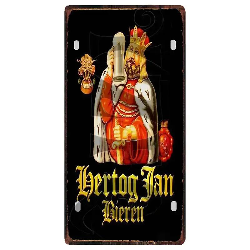 Belgian Beer Metal Sign 6x12 Inch Duvel Corona Jupiler Zot Plate For Wall Home Restaurant Craft Decor 30X15CM DC-1636A