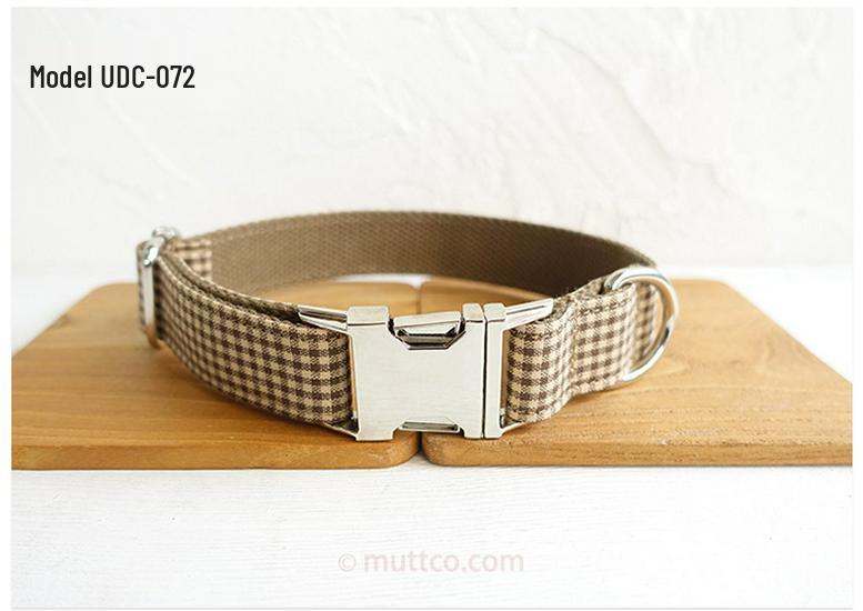 Teddy Dog Collar & Leash Set with Tear-Resistant Bow Tie UDC-072