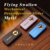 Magnetic Fidget Slider Toy Smooth Metal Push Board Edc Stress Relief Gadget For Adults Cool Desk Toy For Anxiety Focus Toy