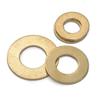Brass and Copper Round Flat Washers - M2, M3, M4, M5, M6 Sizes