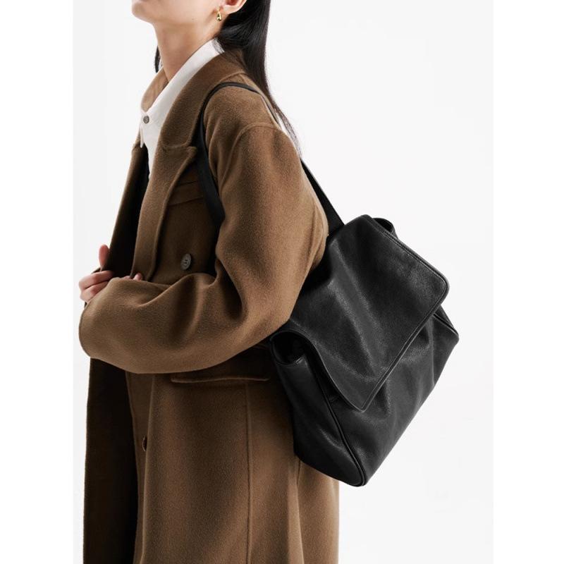 Original flip-top messenger bag women's retro versatile commuter large capacity first layer vegetable tanned cowhide bag messenger casual versatile