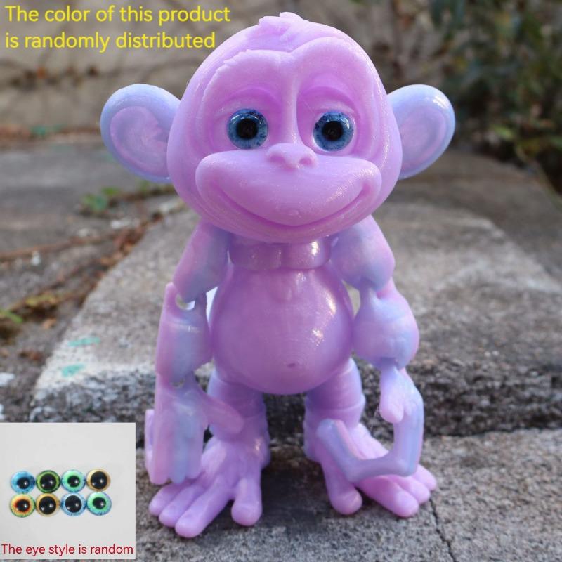 3D Printing Toy 3D Printing Climbing Monkey Joint Activity Landscaping Ornament Children's Toy