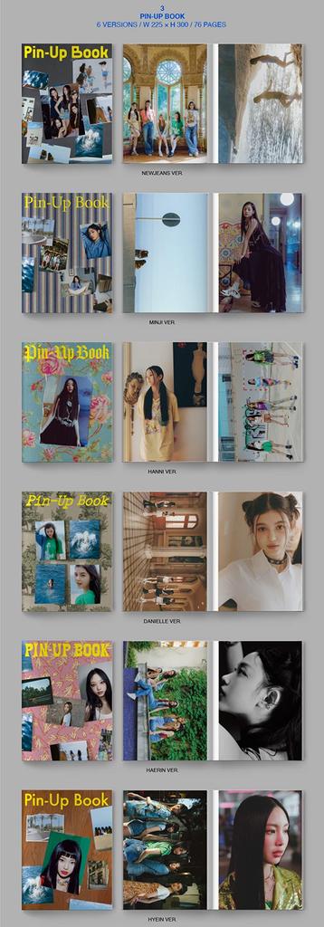 Jeans 1st EP Bluebook [New 'New Jeans' ver.] (Korean Edition)