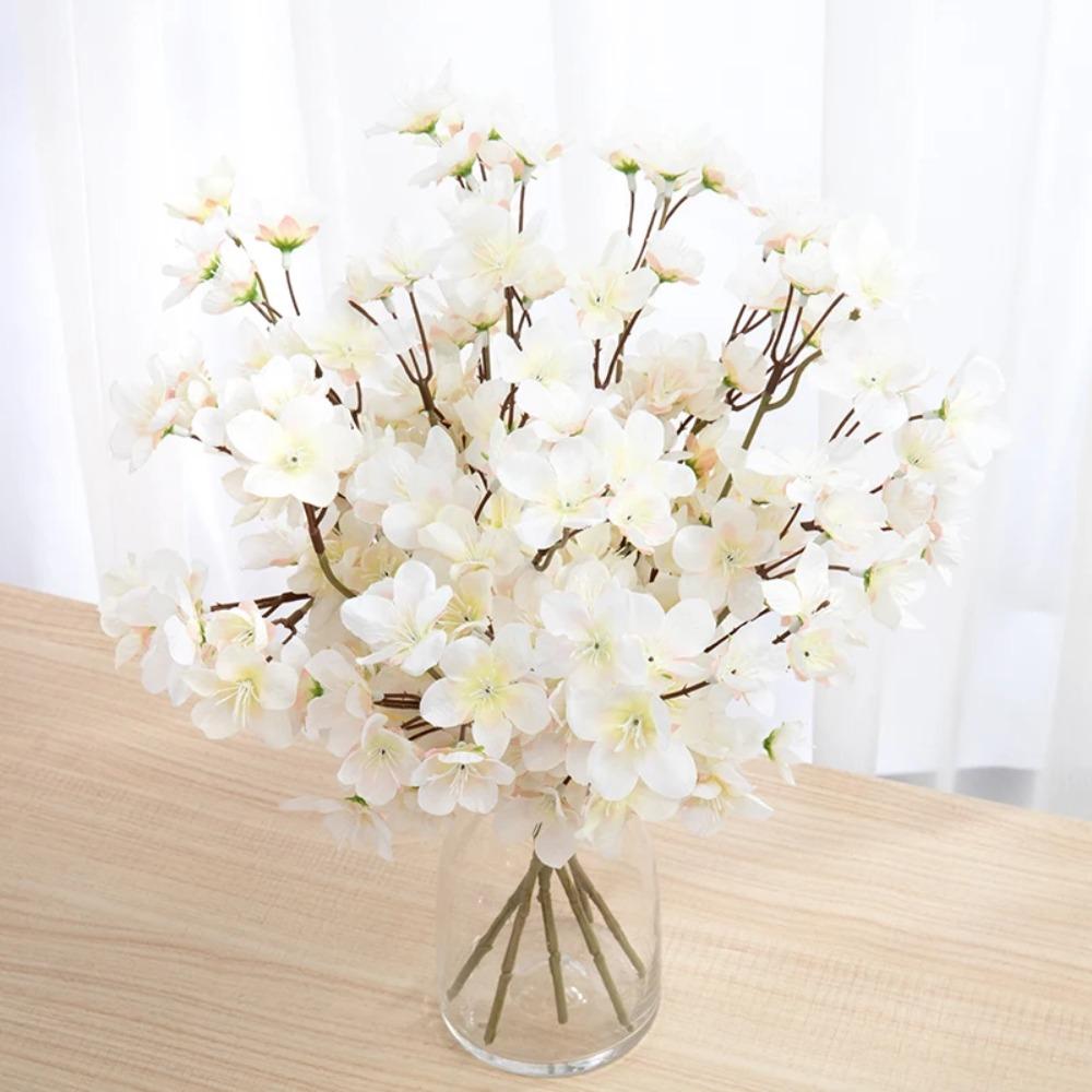 40cm Cherry Blossom High Quality Wedding Bouquet Home Office Christmas Party Hotel Bride Holding Flower Decoration Living Room