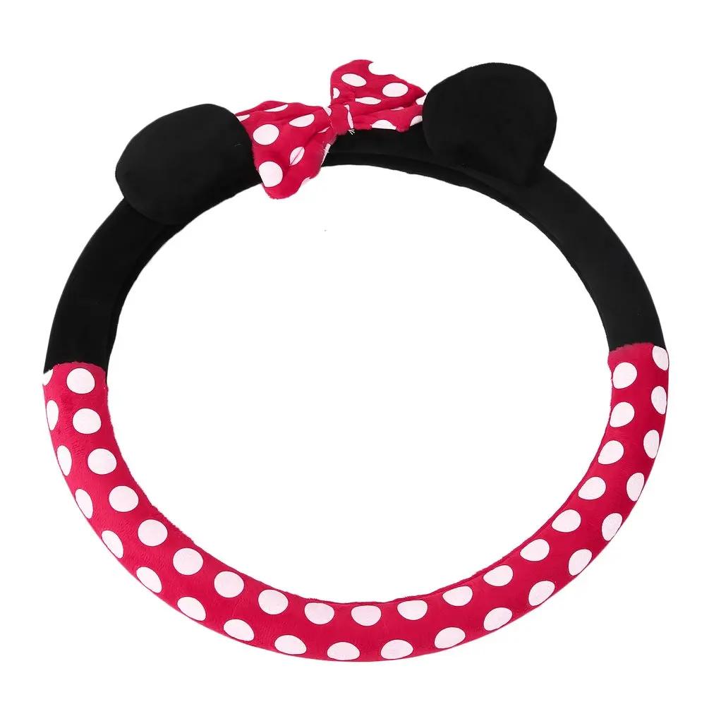 Auto Styling Schleife Auto Lenkradbezug niedlich Cartoon Universal Innenzubehör Set Frau/Mann 16 Designs Autoabdeckungen heiß neu