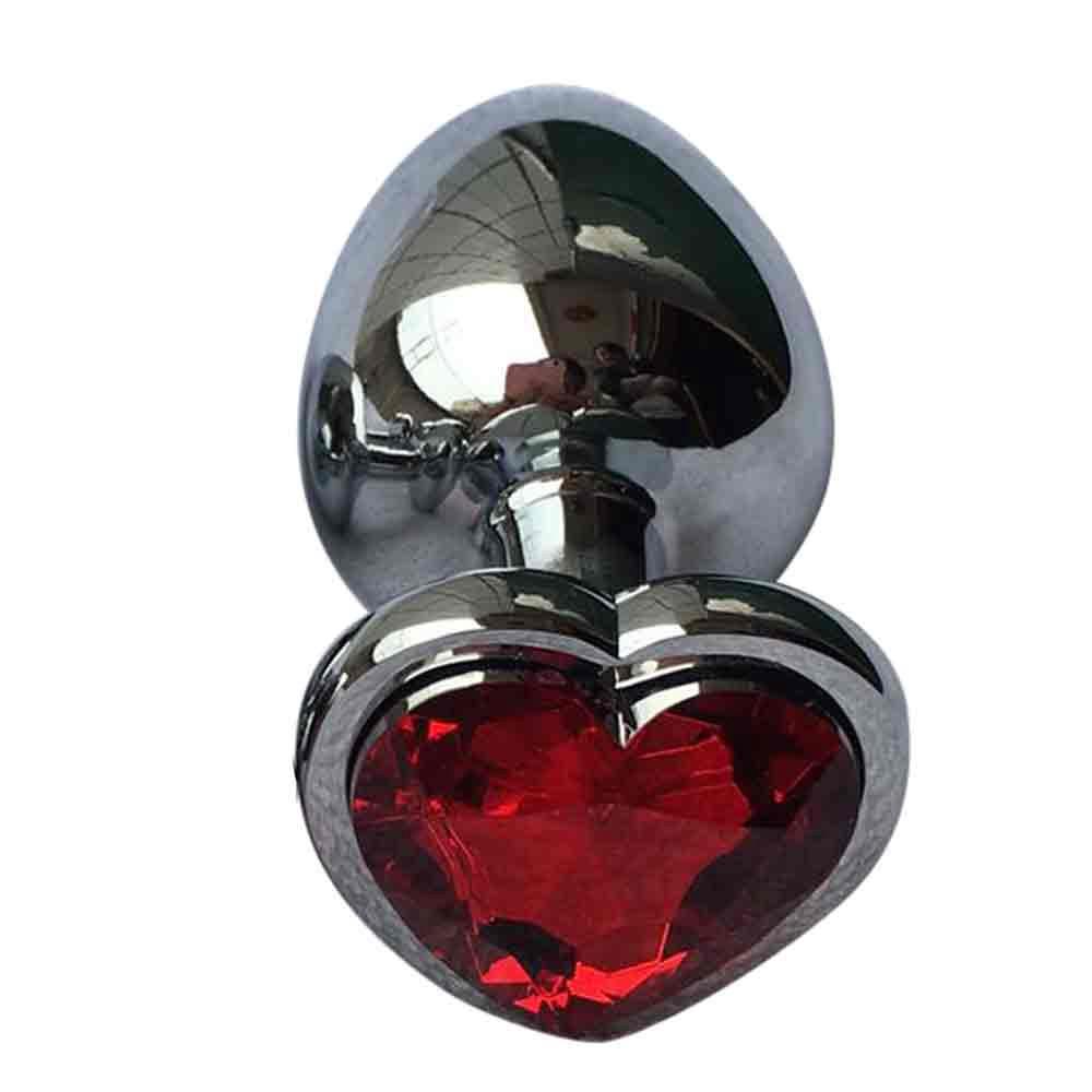  Crystal  Colour Metal Backyard Stainless Steel Plug Anal Hitch