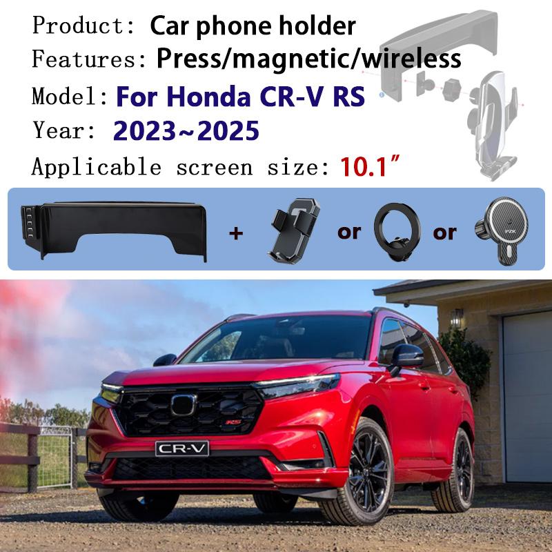 10.1" For Honda CR-V CRV RS 2023 2024 2025 Car Phone Holder Adjustable Support Screen Mobile Holder Mount Atuo Tools Accessories