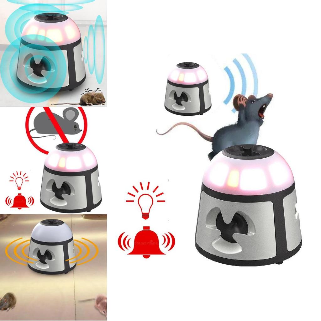 Advanced 360 Degree Animal Repeller Intelligent Led Flashing Rodent Repeller Device