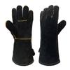 Schwarze Hitzebeständige Handschuhe Breite Anwendung Ausgezeichnete Wärmeisolierung Und Feuerbeständigkeit