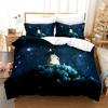 My Neighbor Totoro Cartoon 3d Bedding Set Anime Twin Full Queen King Comforter Cover Set with Pillowcase 2/3pcs Duvet Cover Sets