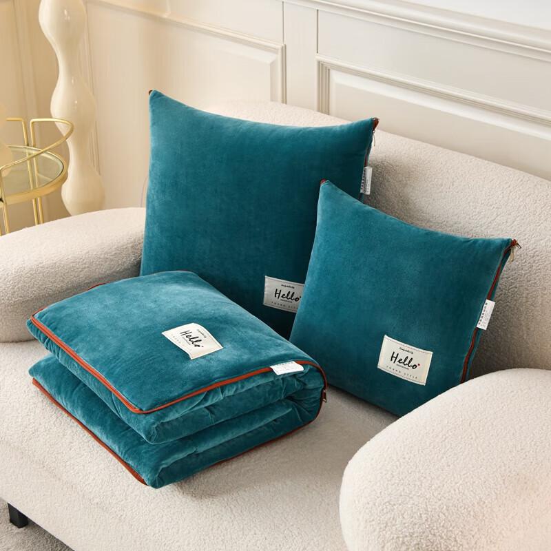 Baby Velvet Convertible Pillow Blanket