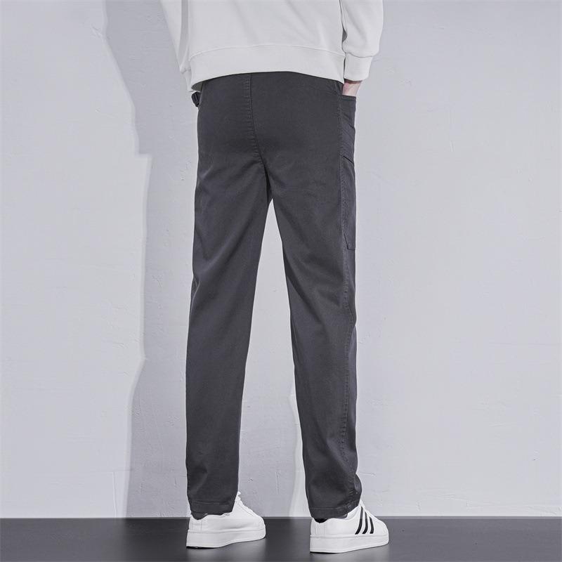 Autumn and winter new versatile and comfortable men's business casual pants wear-resistant straight trendy men's pants
