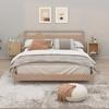Wall Mounted Nightstands Set of 2 Sonoma Oak Finish 50 x 30 x 47 cm