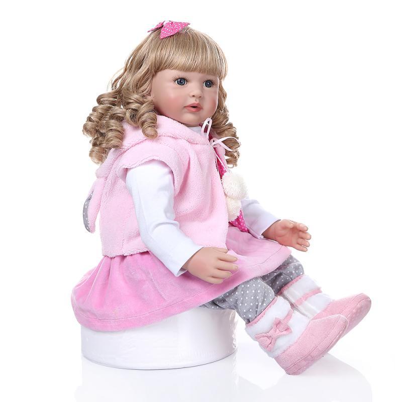 Reborn Toddler Princess Doll - Long Hair