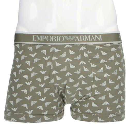 Emporio Armani Core Logo Band Boxershorts, Frontverschluss, EU-Größe, Herrenunterwäsche, 54007791, Größe M (EU Größe), Marine