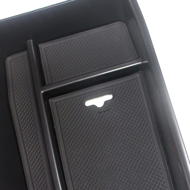 Center Armrest Storage Box Cover Trim Car Organizer for Maserati for Quattroporte 2013-2016 Ghibli 2014-2016 Levante 2016-2018 Armrest Storage Box