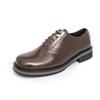 Modische Schnür-Herren-Leder-Oxfords Klassische Neue Business-Kleiderschuhe Bequeme Allround-Flats Rutschfestes Hochzeitsschuhwerk