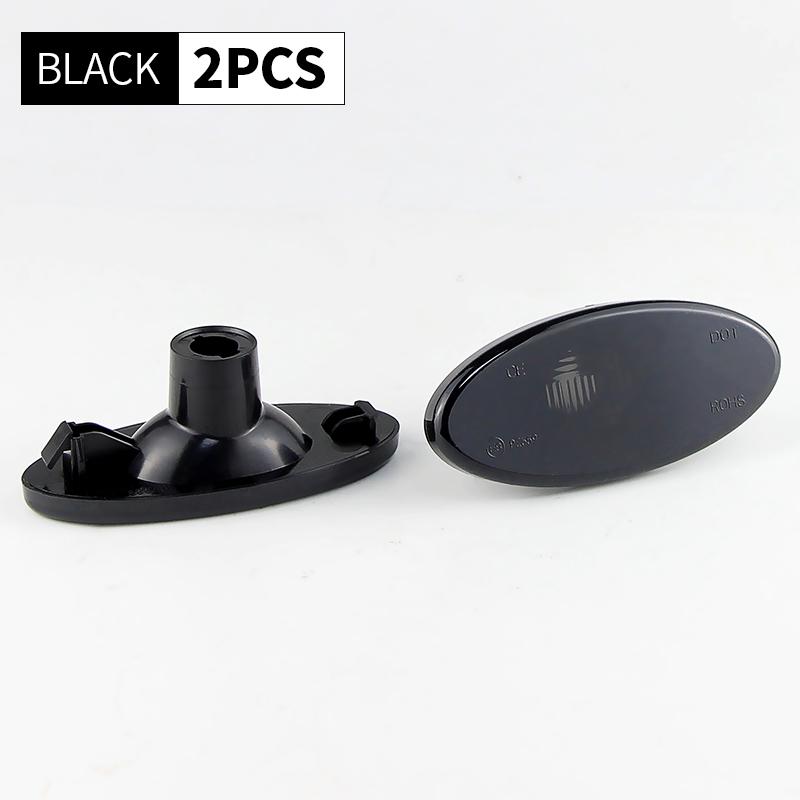 

2PCS For Renault Master MK3 Van 2011-2021 Car Turn Signal Side Fender Marker Light Lamp Cover Shell Housing Left&Right For Opel 2PCS Smoke Shell