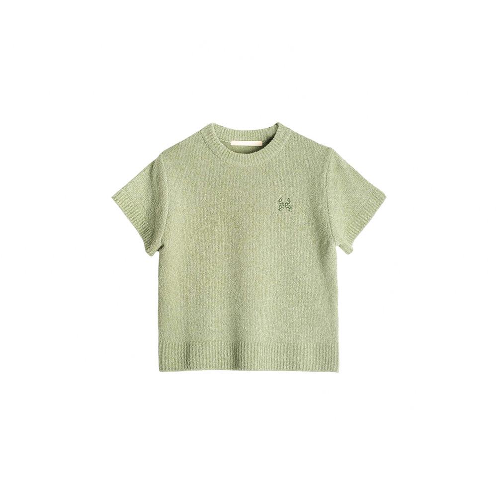 999Hyumeoniti Terry Boucle Short Sleeve (Apple Green)