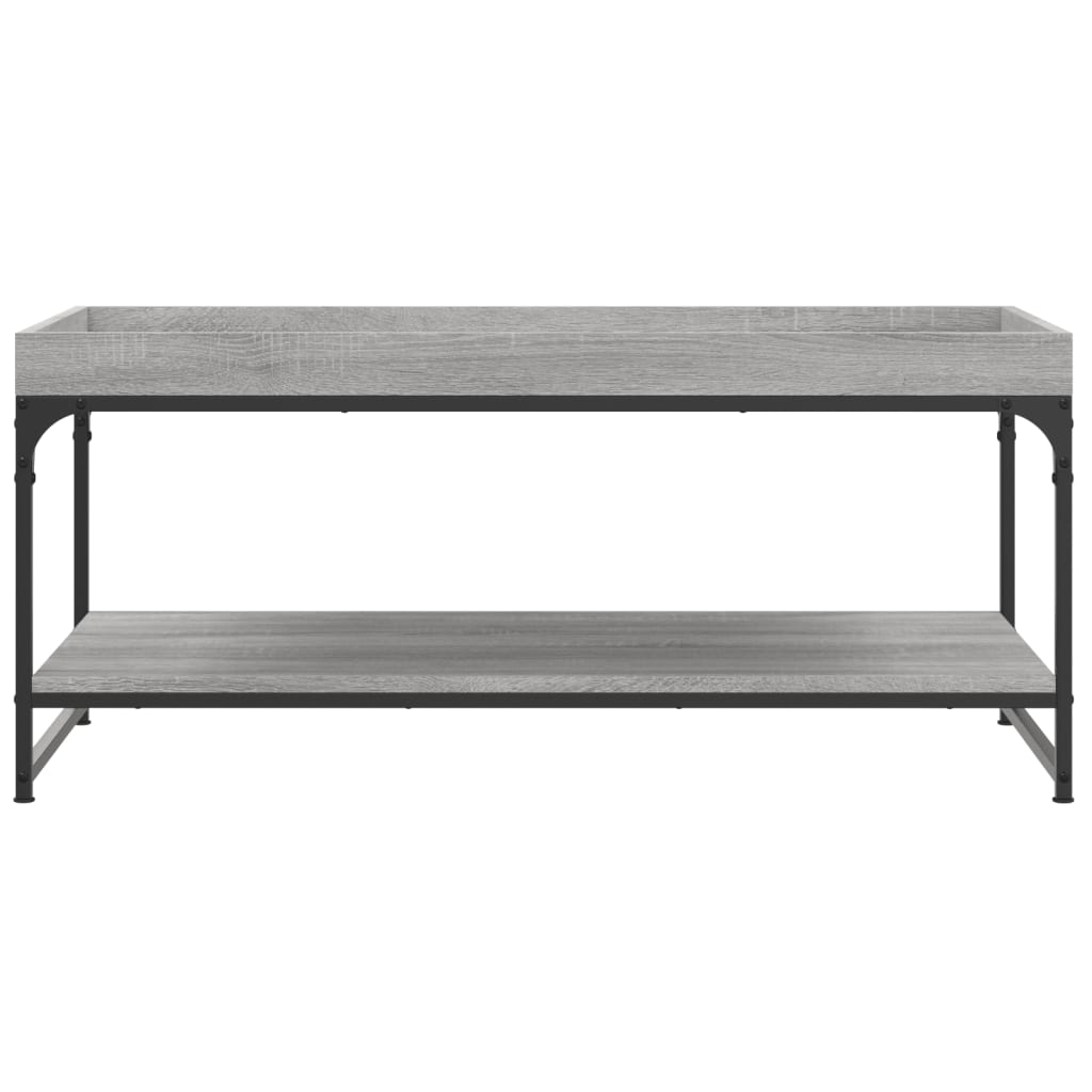  Coffee Table, Grey Sonoma Oak, 100x49x45 Cm