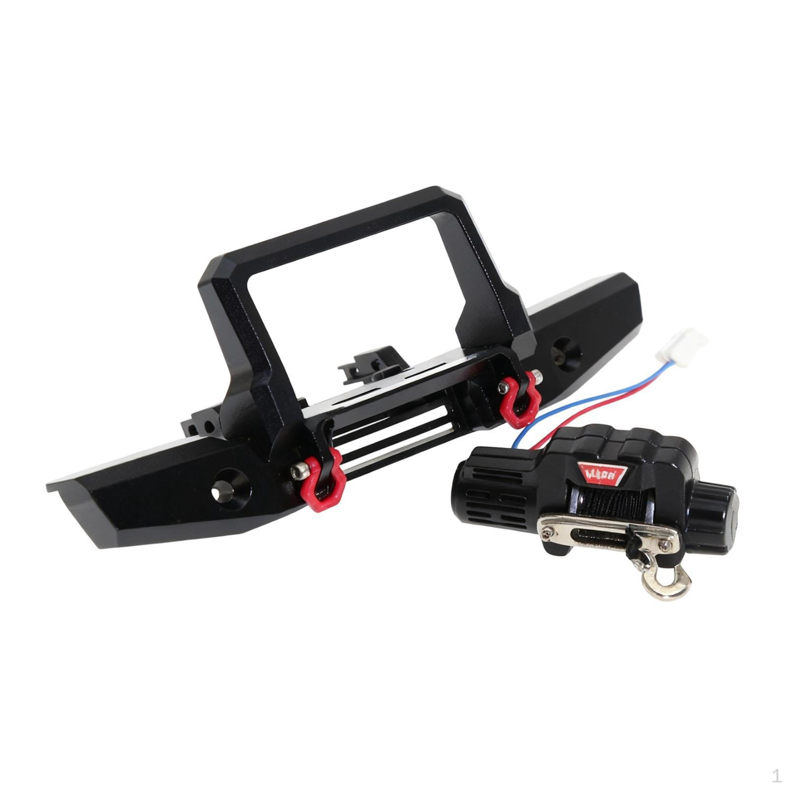 

RC Winch Black Spare Professional High Performance Car Automatic Heavy Duty for 1:24 SCX24