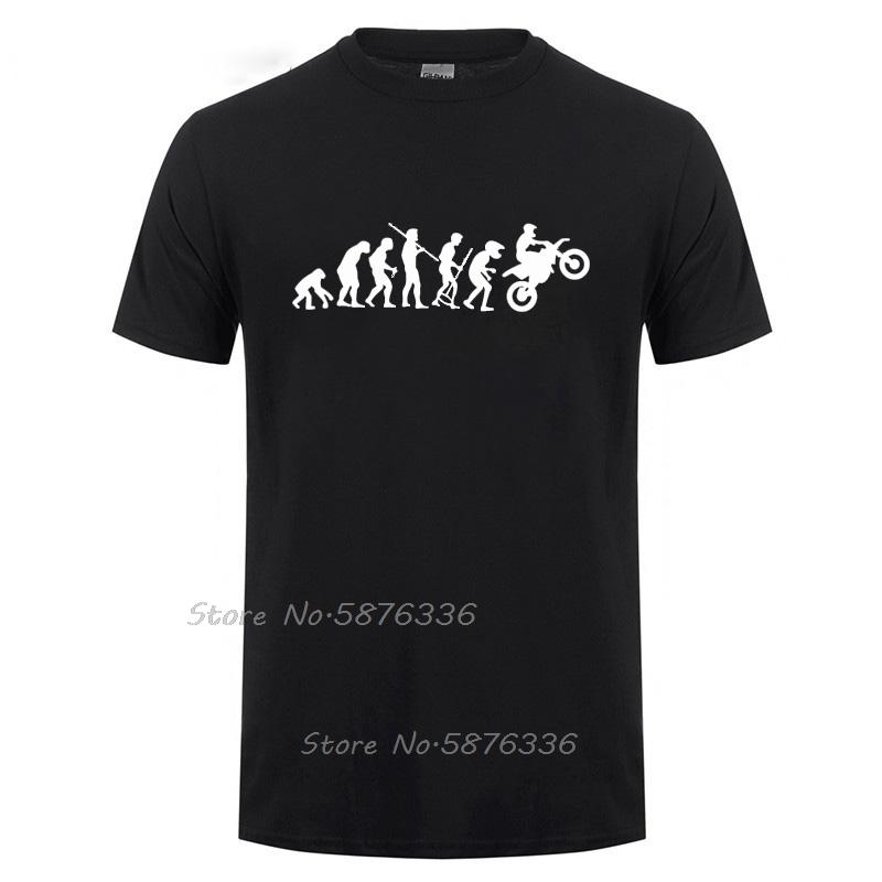 Funny Birthday Gift For Men Dad Father Husband Boyfriend Guys Motorcycle Ape To Evolution Human Riding Motorbike TShirt T Shirt S