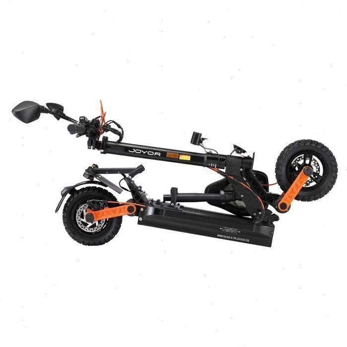 Scooter Électrique -- JOYOR S8E - Moteur 800 W - 48 V - Batterie 26 Ah - Autonomie 80 Km